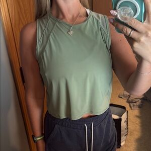 Lululemon Sculpt Cropped Tank